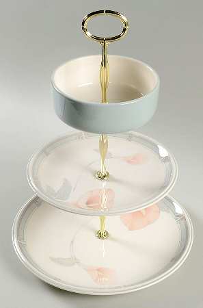 Eternal Blush Tiered Fruit Dip HC