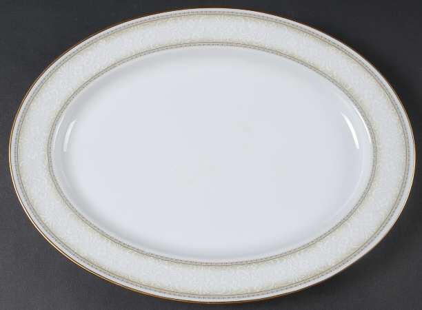 Eugenia 13" Oval Serving Platter