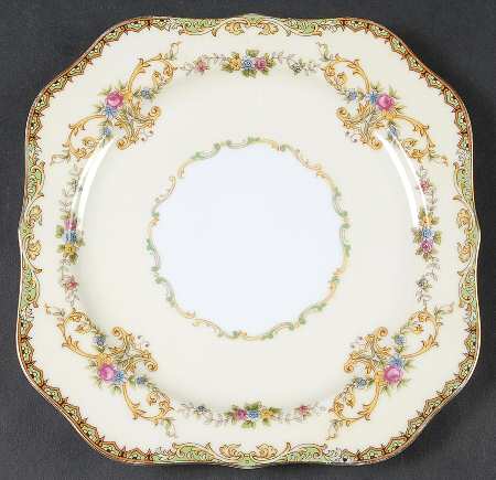 Eureka Square Salad Plate