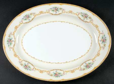 Evana 16" Oval Serving Platter