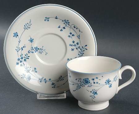 Evendale Footed Cup & Saucer Set