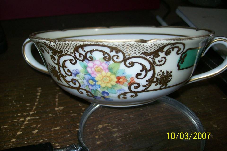 Evergold Flat Cream Soup Bowl