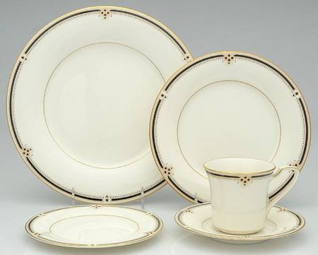Evening Gown 5 Piece Place Setting