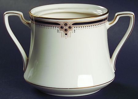 Evening Gown Sugar Bowl No Lid
