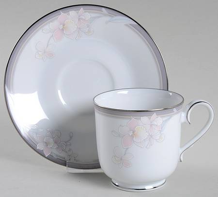 Evening Mood Footed Cup & Saucer Set