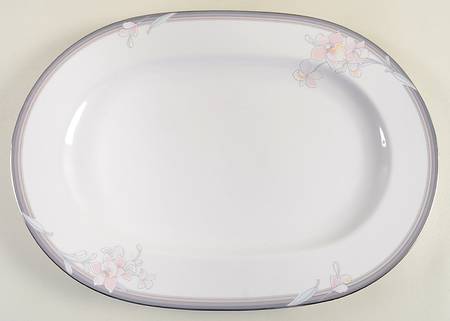 Evening Mood 16" Oval Serving Platter