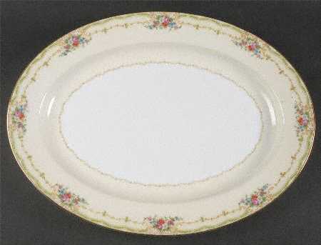 Exeter 16" Oval Serving Platter