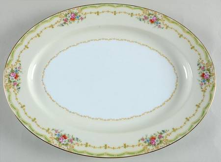 Exeter 13" Oval Serving Platter