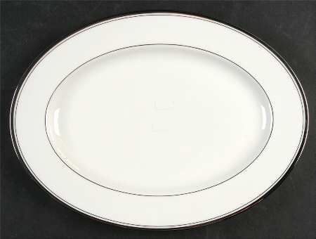 Fairbanks 12" Oval Serving Platter