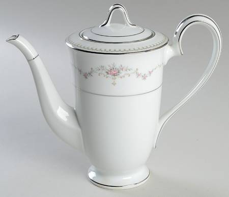 Fairmont (Platinum Trim) Mini Coffee Pot & Lid