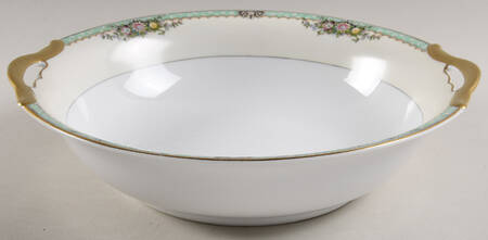 Fairmont (Gold Trim) 9" Round Vegetable Bowl