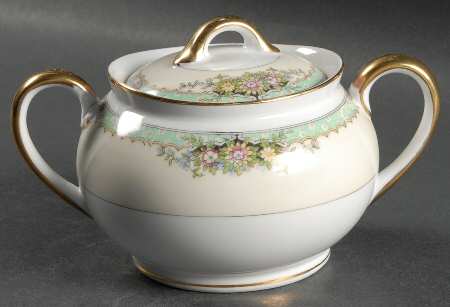 Fairmont (Gold Trim) Sugar Bowl & Lid