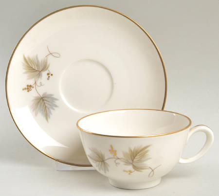 Fantasia Flat Cup & Saucer Set