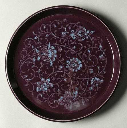 Fantasy Purple Salad Plate