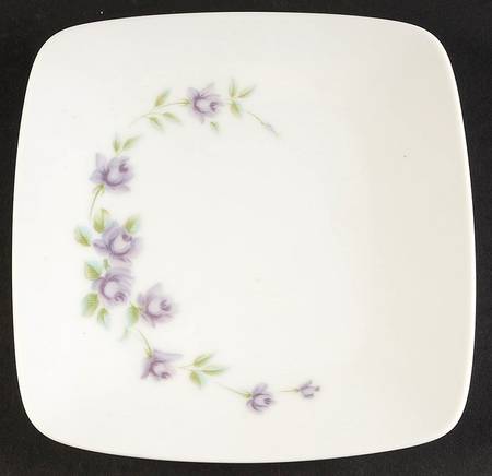 Fantasy  Square Dessert Plate