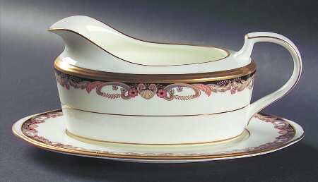 Farentino Gravy Boat & Underplate (Relish/Butter)