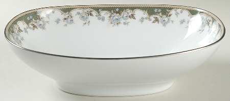 Fellicia 10" Oval Vegetable Bowl