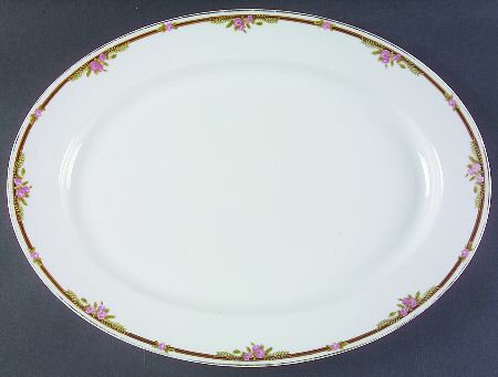 Ferncroft 16" Oval Serving Platter