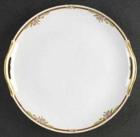 Ferncroft Handled Cake Plate