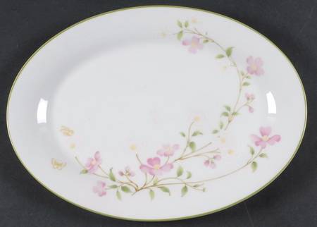 First Blush 12" Oval Serving Platter
