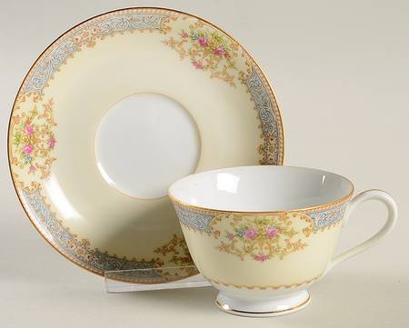 Fiesta Footed Cup & Saucer Set