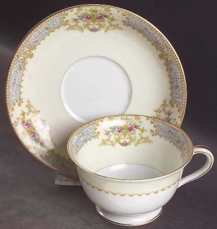 Fiesta Footed Cup & Saucer Set