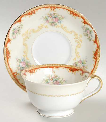 Fiesta Footed Cup & Saucer Set