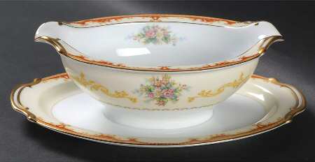 Fiesta Gravy Boat with Attached Underplate