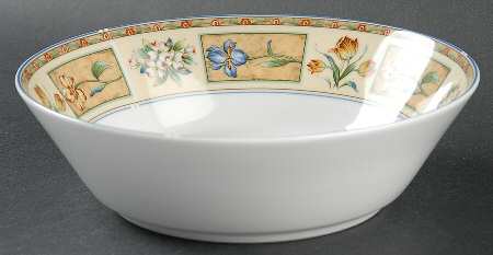 Fiesta Flowers Coupe Soup Bowl