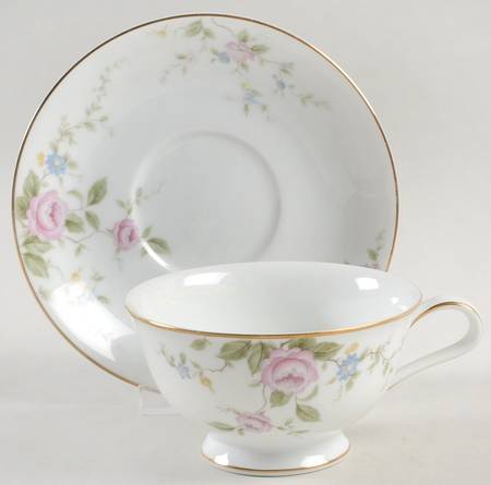 Firenze Footed Cup & Saucer Set