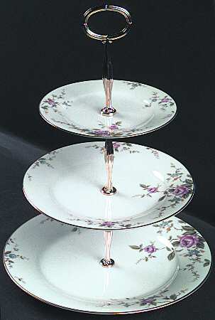 Firenze 13 7/8"-14 1/4" 3-Tiered Serving Tray(DP,SP,BB) HC