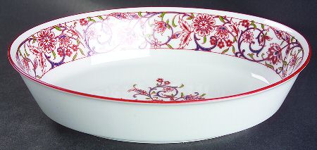 Firedance 9" Oval Vegetable Bowl