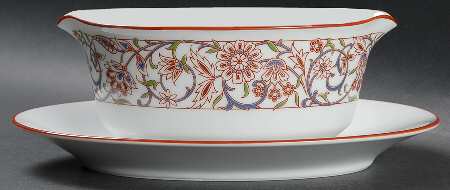 Firedance Gravy Boat with Attached Underplate