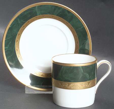 Fitzgerald Flat Demitasse Cup & Saucer Set