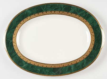 Fitzgerald 14" Oval Serving Platter by Noritake