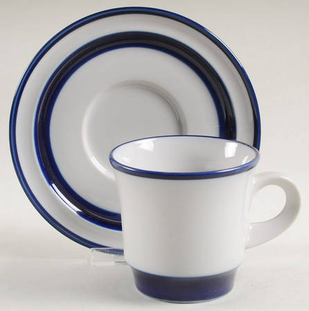 Fjord Flat Cup & Saucer Set