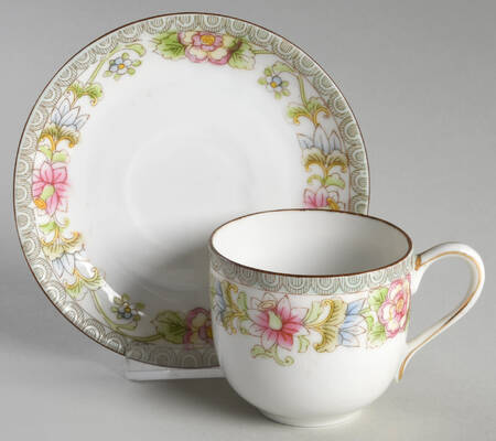 The Flamengo Flat Demitasse Cup & Saucer Set