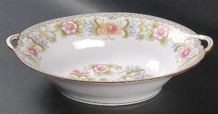 The Flamengo 10" Oval Vegetable Bowl