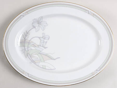Floral Dream 13" Oval Serving Platter