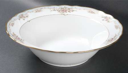 Floral Embrace 9" Round Vegetable Bowl