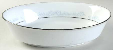 Fleurette 9" Oval Vegetable Bowl