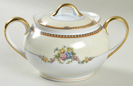 Fleurette Sugar Bowl & Lid
