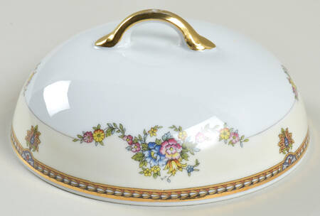 Fleurette Lid for Round Butter