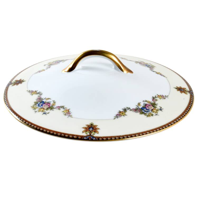 Fleurette Lid for Round Vegetable