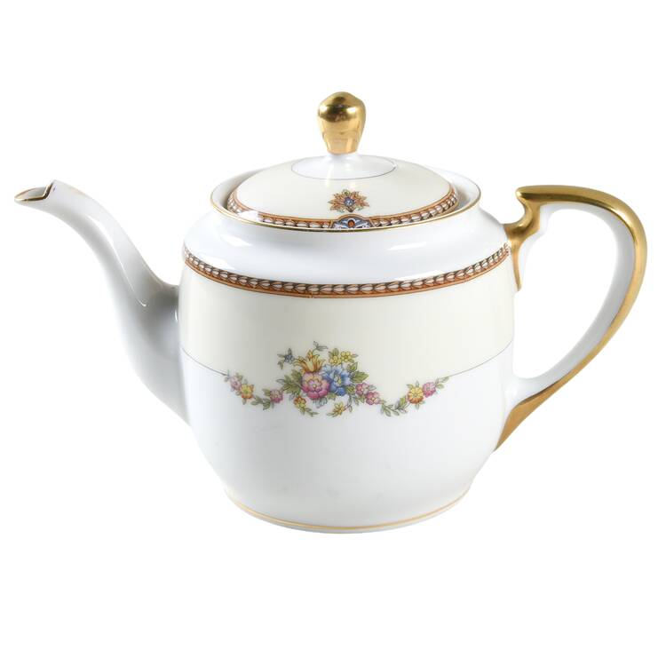 Fleurette Teapot & Lid