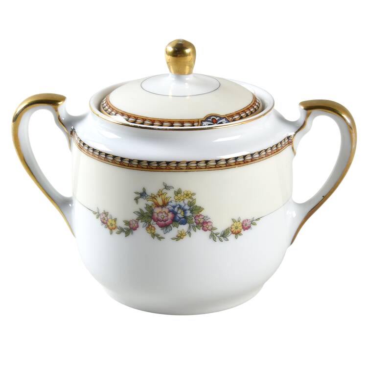 Fleurette Sugar Bowl & Lid