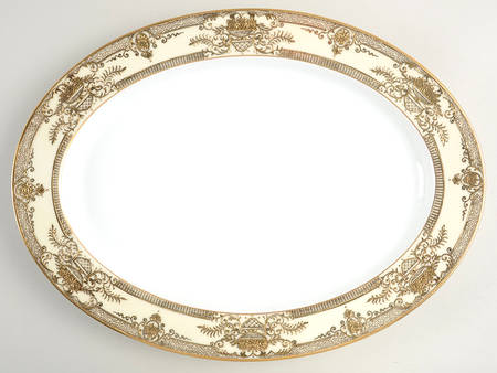 Fleurgold 16" Oval Serving Platter