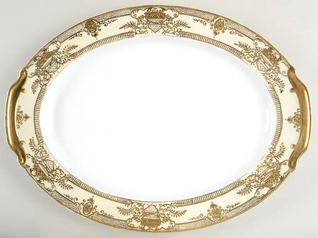 Fleurgold 16" Oval Serving Platter
