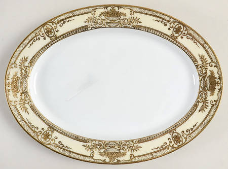 Fleurgold 10" Oval Serving Platter