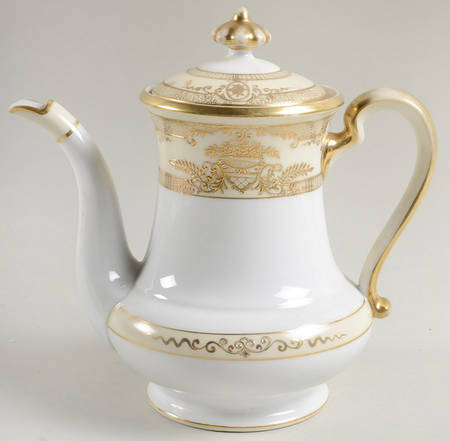 Fleurgold Coffee Pot & Lid